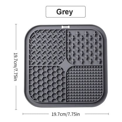 Cat Slow Feeding Licking Pad Pet Meal Pad Silicone Tape Suction Cup Pet Slow Feeding Pad Advanced Licking Board Feeding