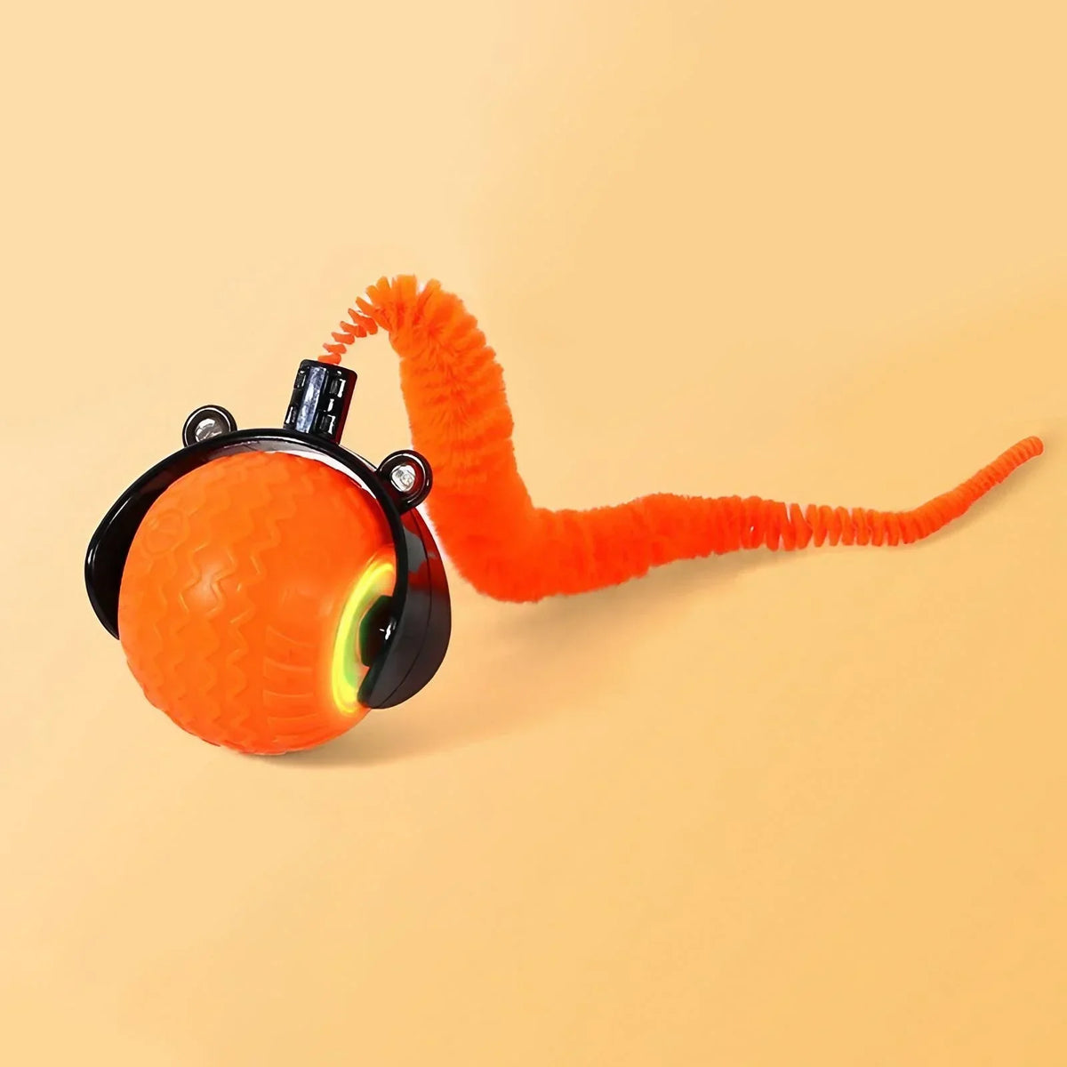 Automatic Rotating Smart Cat Teasing Ball LED Interactive Obstacle Avoidance Electric Pet Play Toy